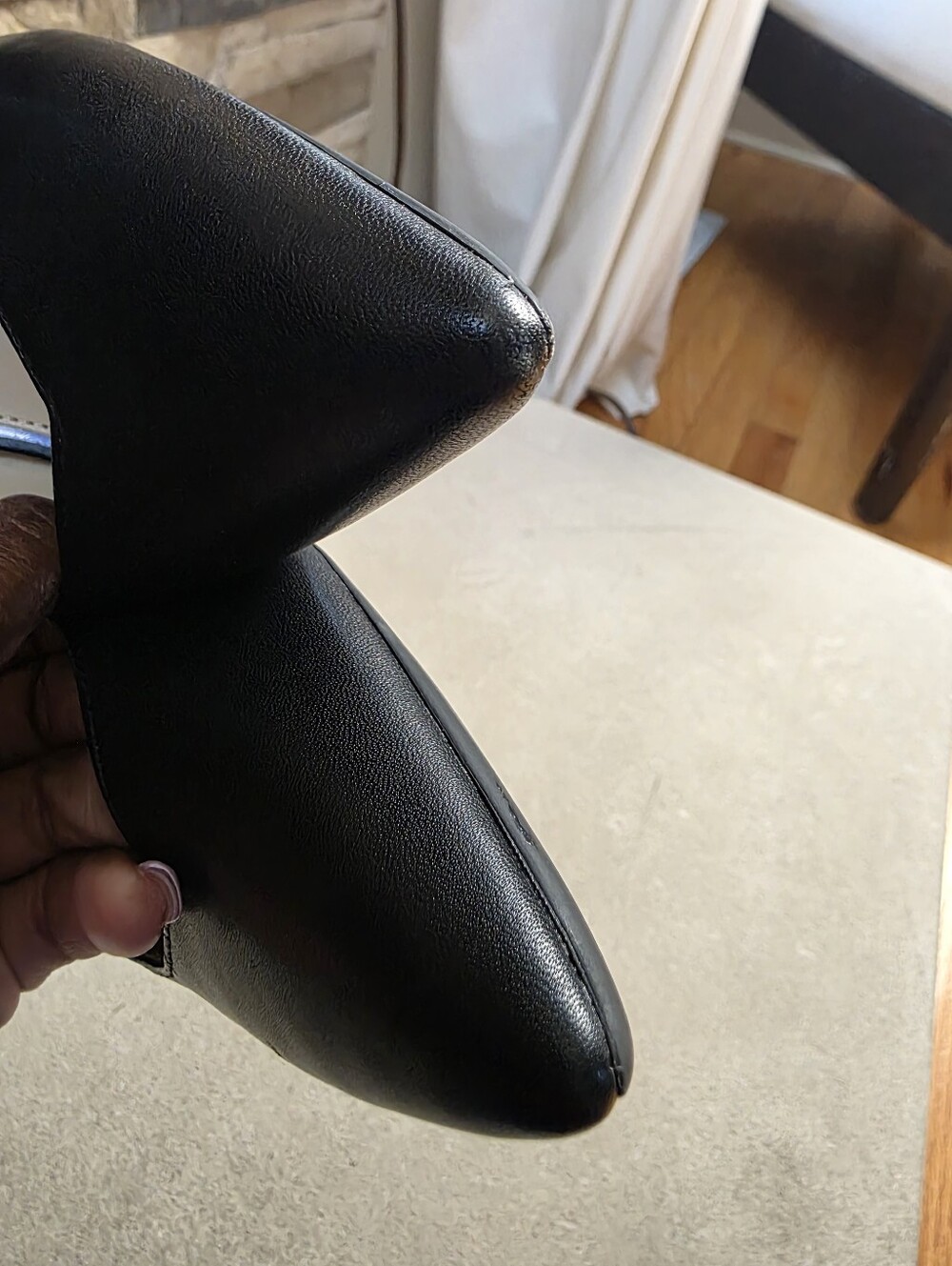 Jessica Simpson Classic Black Leather Stiletto Pump Heel 8.5M - Picture 9 of 12